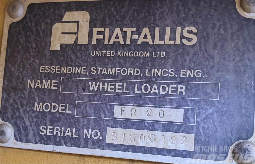 Fiat-Allis FR20 +vaaka ja kauha Radlader