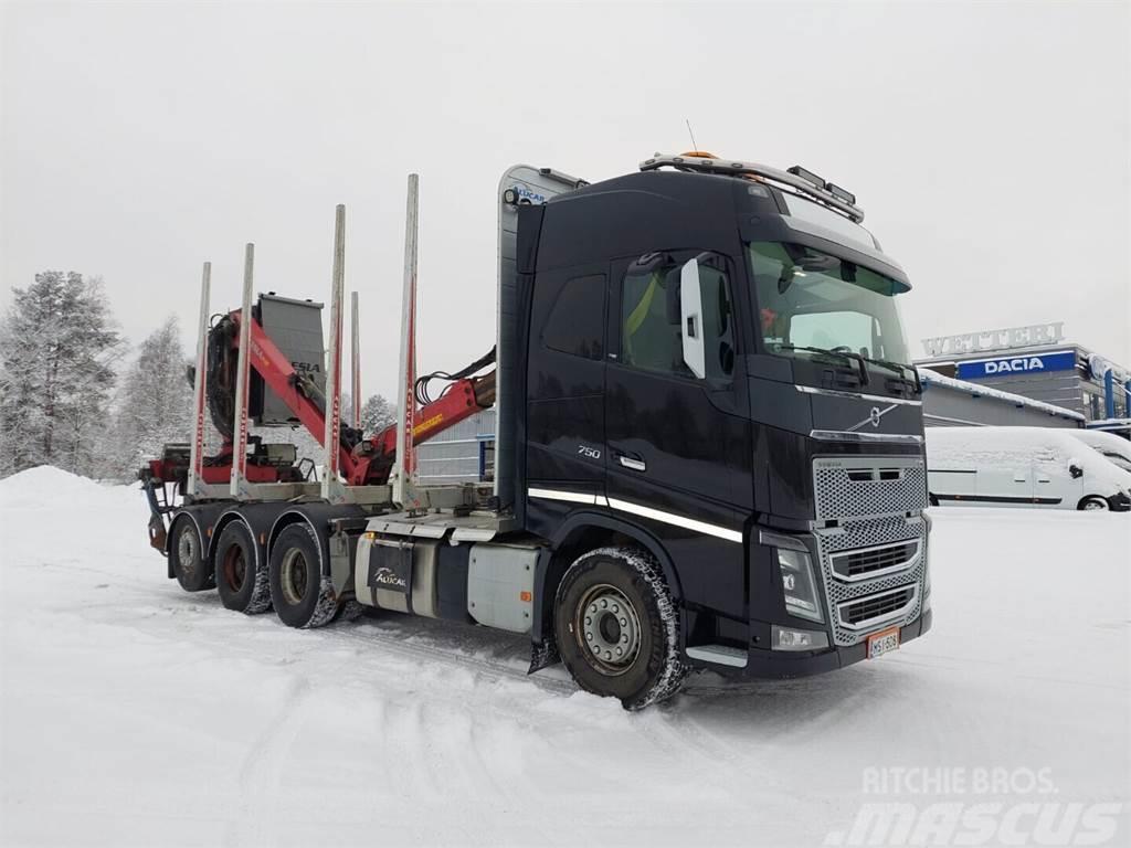 Volvo FH16 750 8x4 Holztransporter