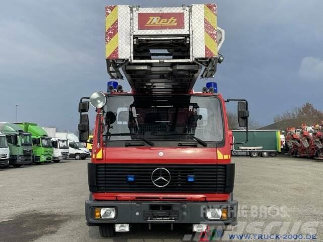 Mercedes-Benz 1422 Metz Feuerwehr Leiter 30 m. nur 31.361 Km. Andere Fahrzeuge