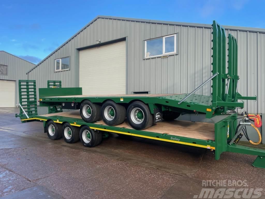Bailey 20 Ton Tri-Axle Low loader trailer Allzweckanhänger