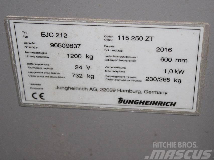 Jungheinrich EJC 212 115-57 250ZT Deichselstapler