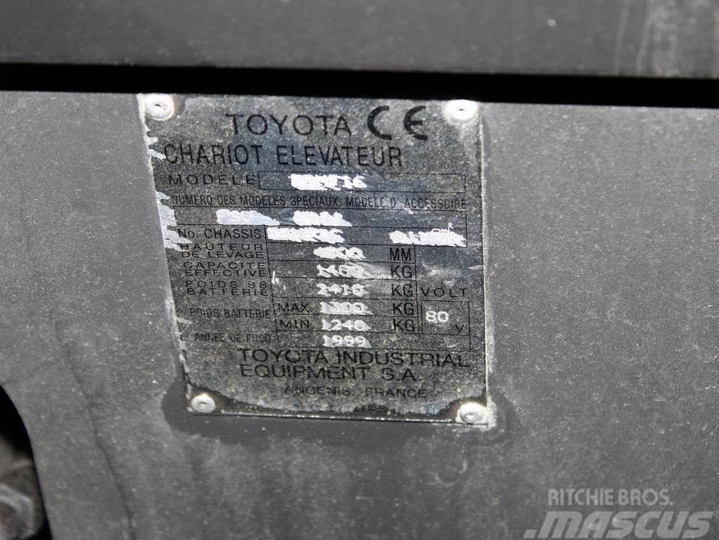 Toyota FMBF 16 Elektrostapler