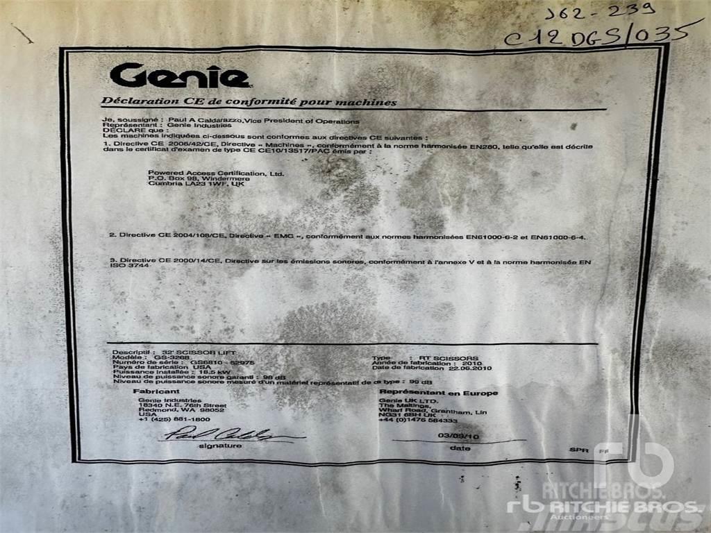Genie GS-3268 Scheren-Arbeitsbühnen