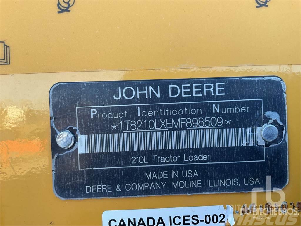 John Deere 210L Kipplader