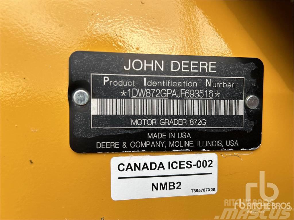 John Deere 872GP Grader