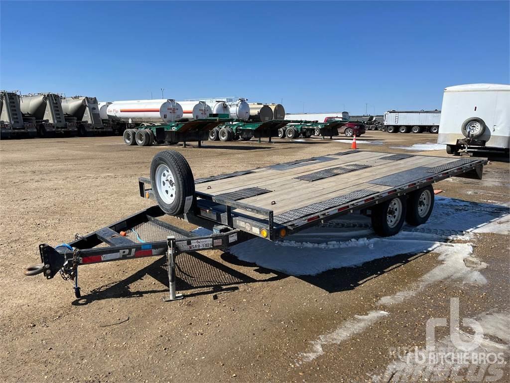 PJ TRAILERS 16 ft T/A Tieflader