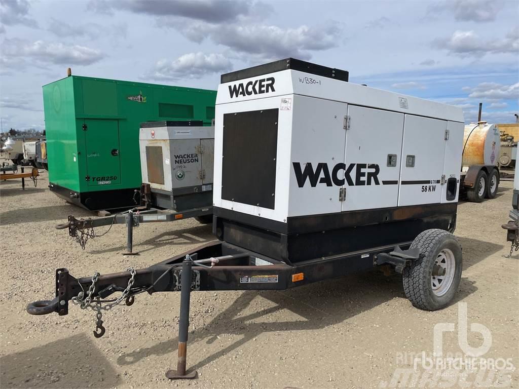 Wacker G70 Diesel Generatoren