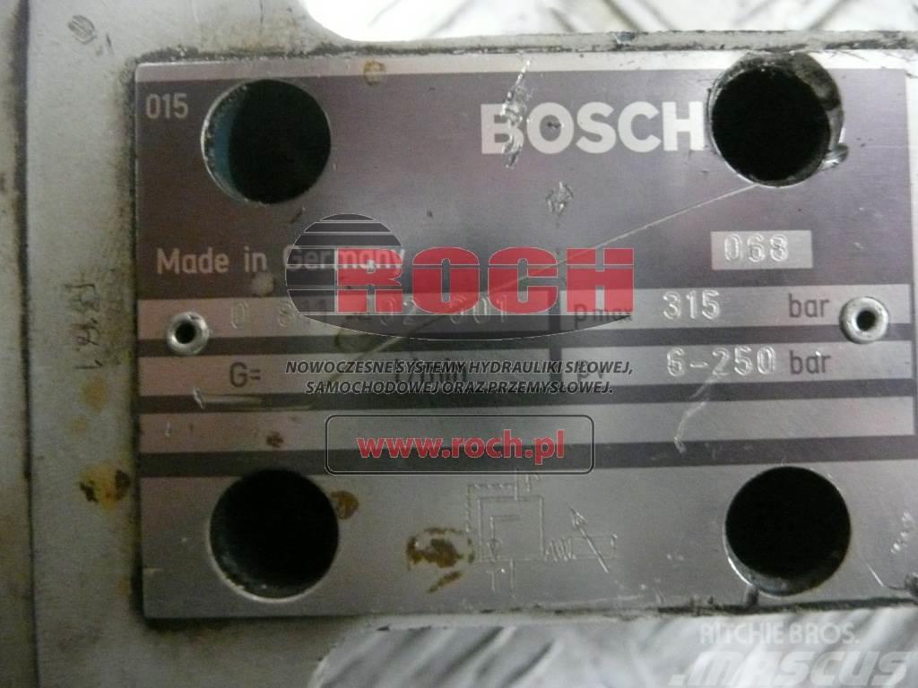 Bosch 0811402001 P MAX 315 BAR PV6-250 BAR - 1 SEKCYJNY  Hydraulik