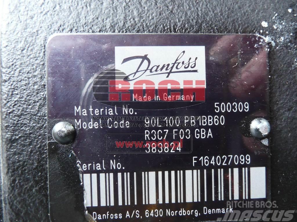Danfoss 500309 90L100PB1BB60 R3C7F03GBA 383824 Hydraulik