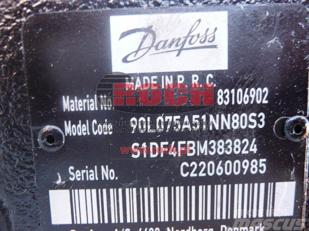 Danfoss 83106902 90L075A51NN80S351DF4FBM383824 Hydraulik