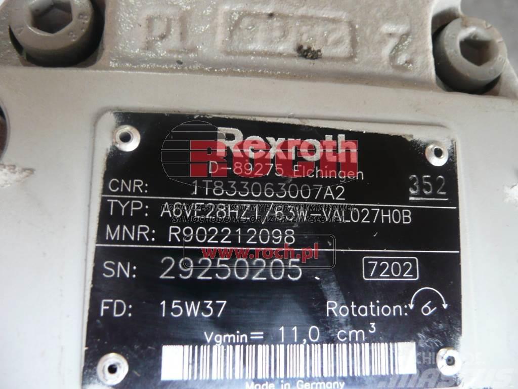 Rexroth + BONFIGLIOLI A6VE28HZ1/63W-VAL027H0B 1T833063007A Motoren