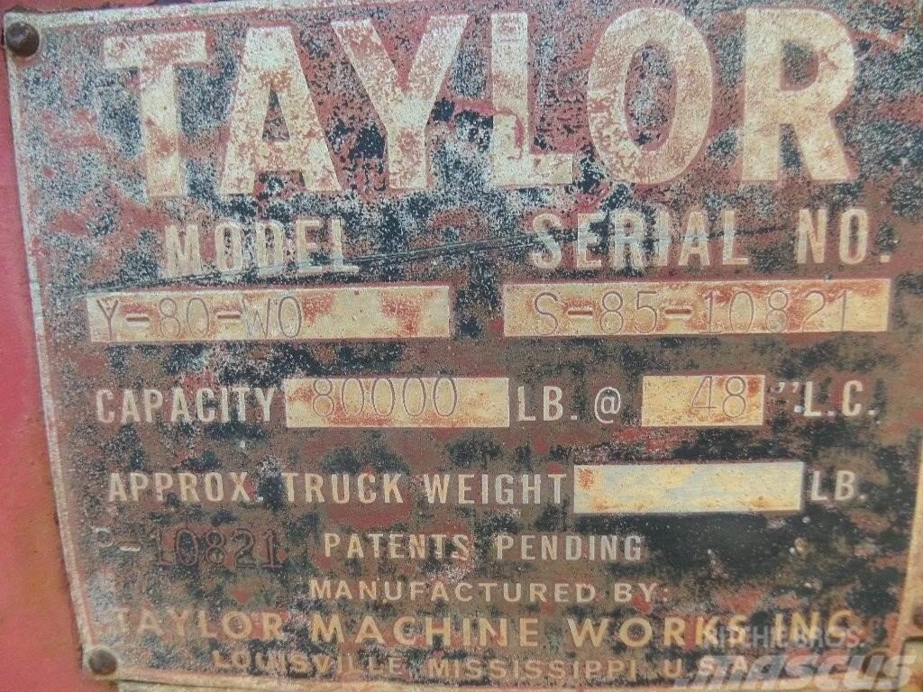 Taylor Y80W0 Dieselstapler
