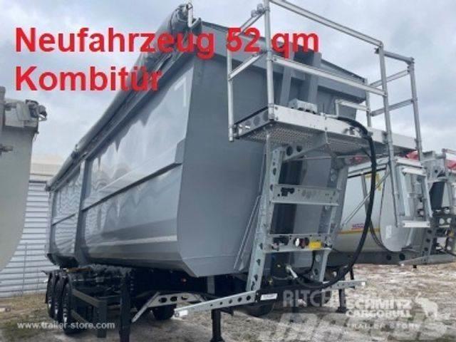 Schmitz Cargobull Kipper Stahlrundmulde 52m³ Kippladerauflieger