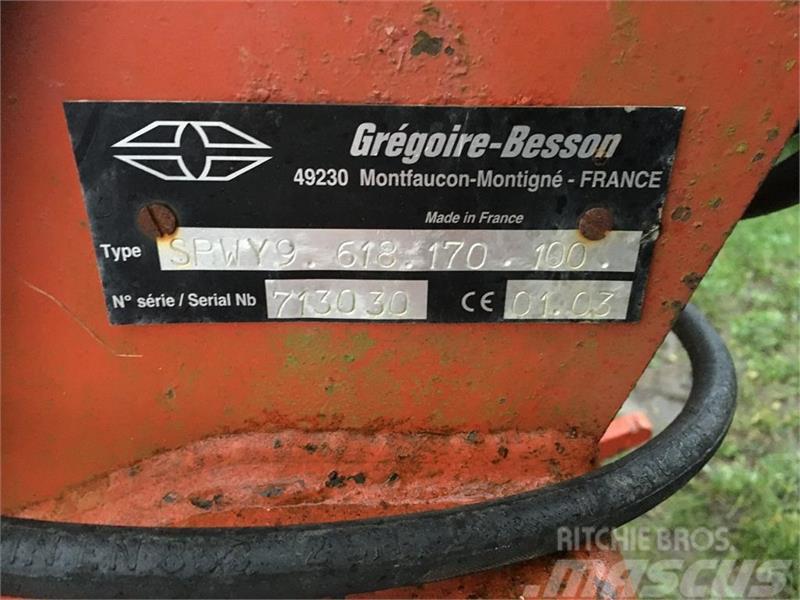 Gregoire-Besson SPWY9 618.170.100 6 furet Wendepflüge