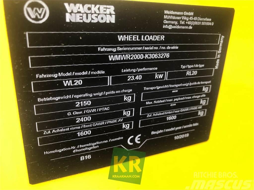 Wacker Neuson WL20 WIELLADER Hoflader