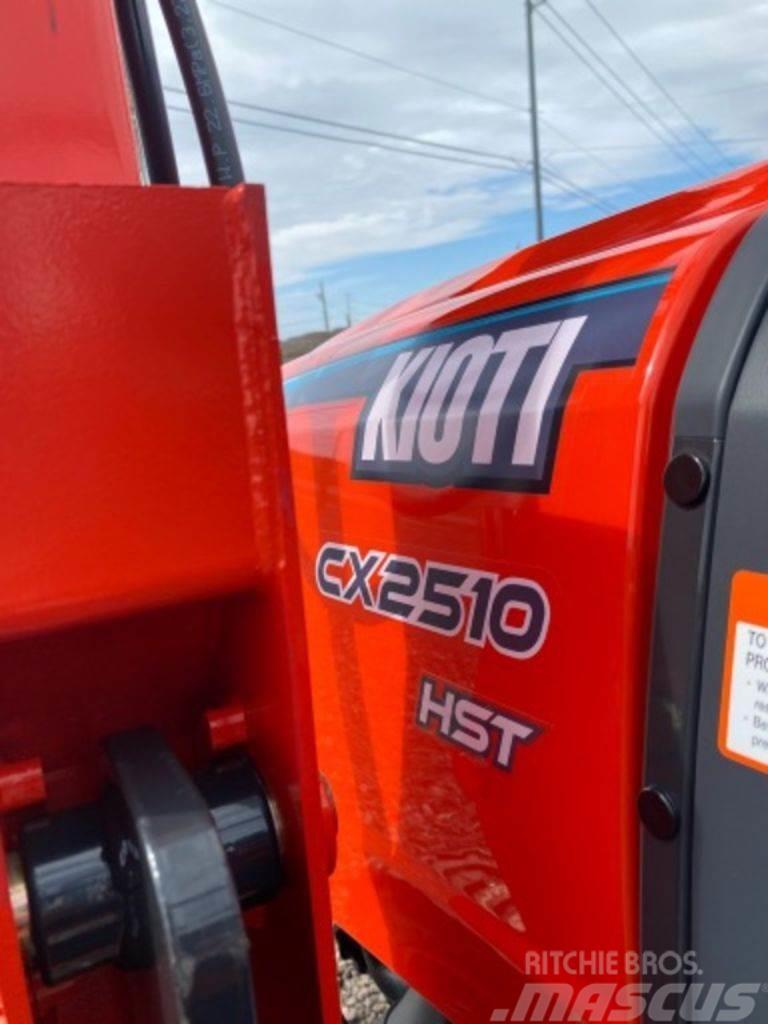 Kioti CX2510HB Hystat Diesel 4x4 Tractor Loader Traktoren