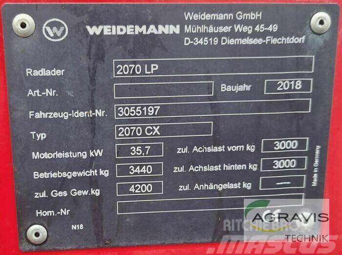 Weidemann 2070 CX LP Radlader