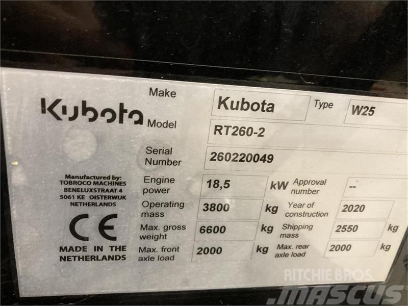 Kubota RT260-2 Minilader
