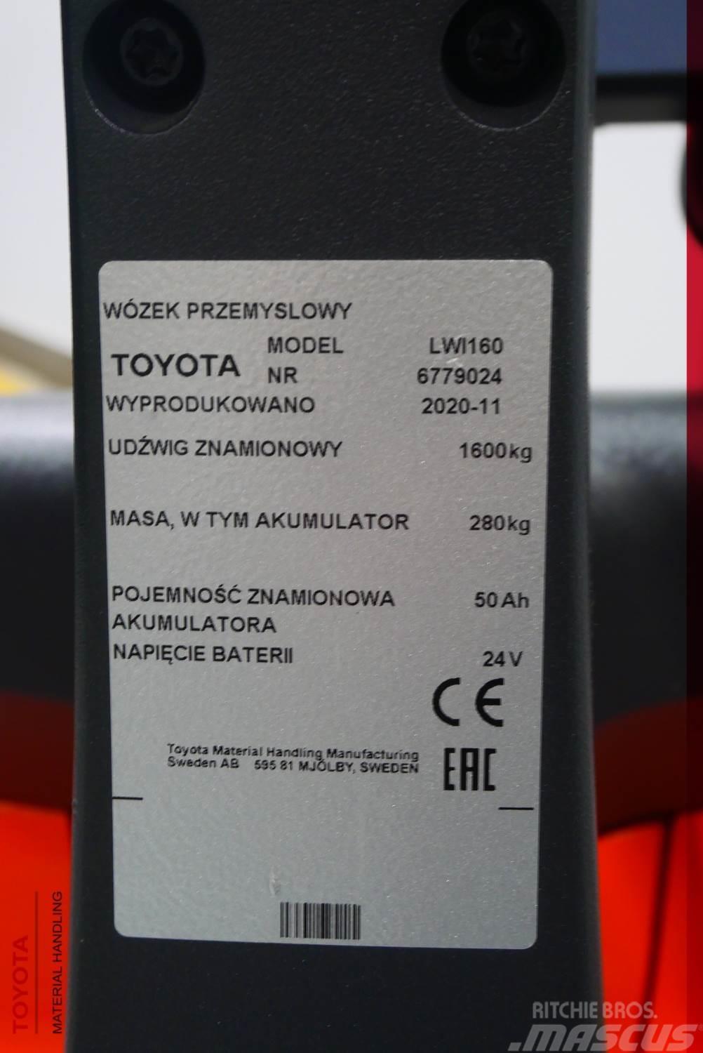 Toyota LWI160 WAGA Niedergabelstapler