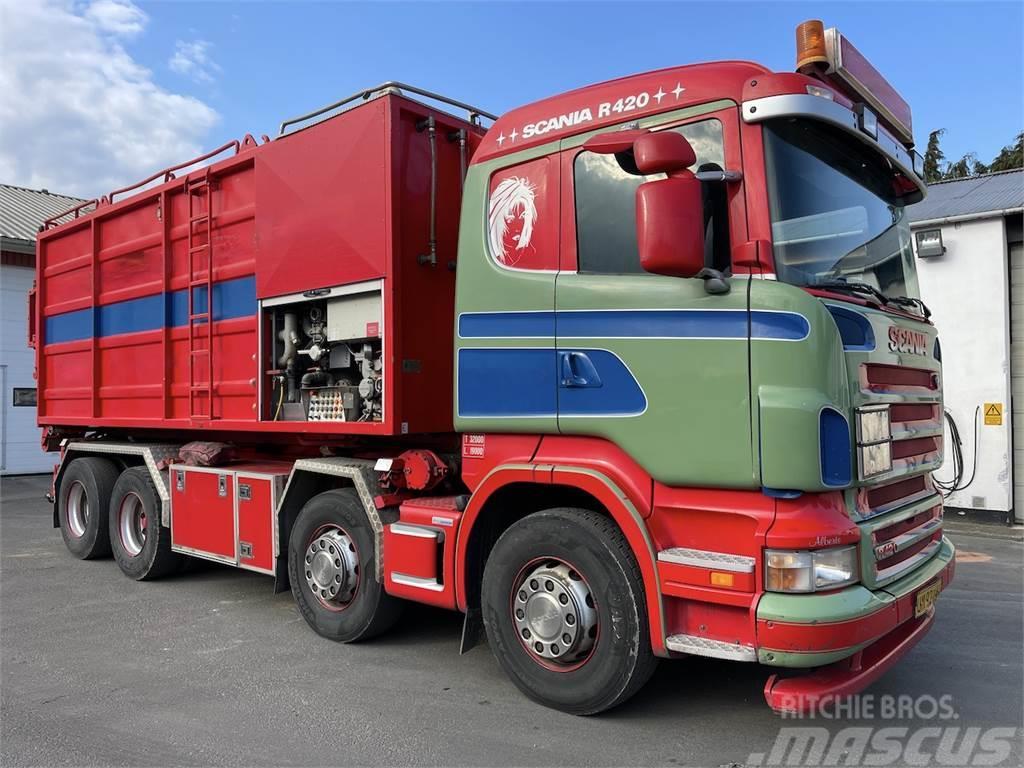 Scania R420, KSA anlæg Saug- und Druckwagen