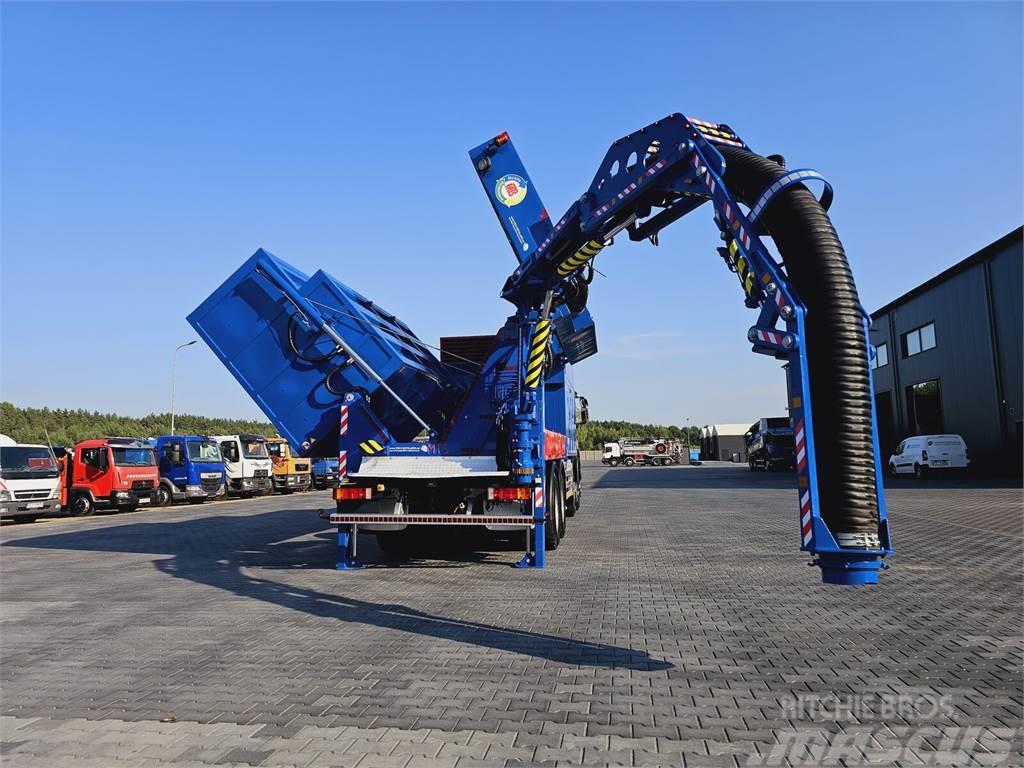 Iveco MTS 4 x TURBINE Saugbagger vacuum cleaner excavato Spezialbagger
