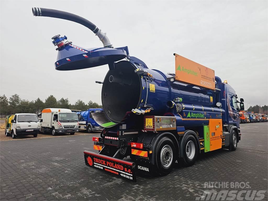 Scania Amphitec VORTEX ATEX EURO 6 vacuum suction loader Saug- und Druckwagen