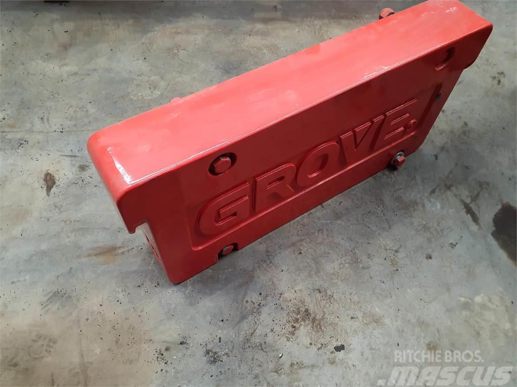 Grove GMK 5130-2 counterweight 1 ton Kran-Teile und Zubehör