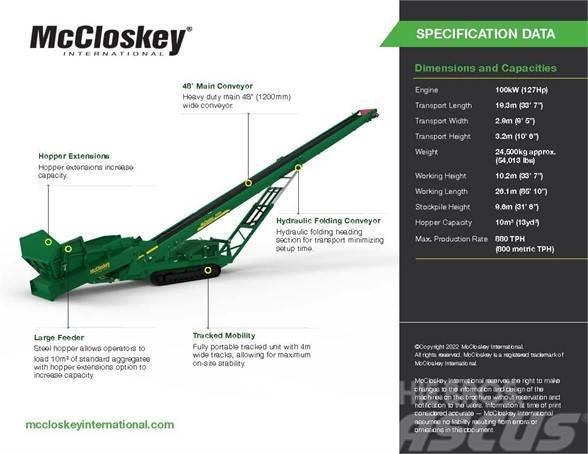 McCloskey RF80 Förderbandanlagen