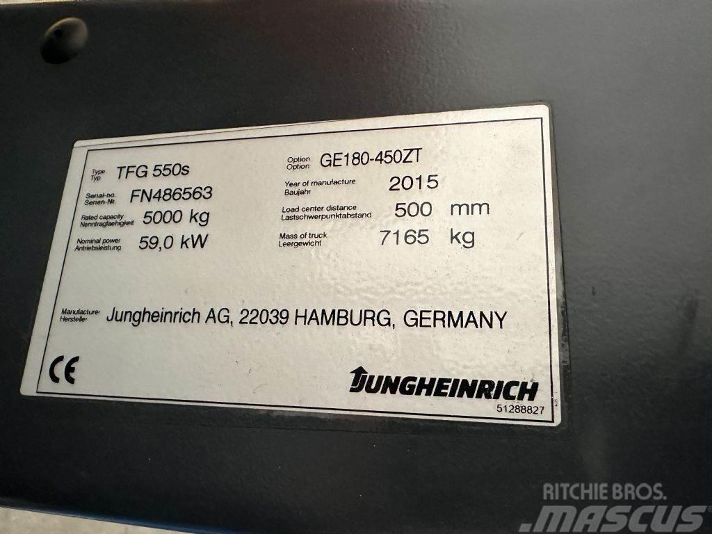 Jungheinrich TFG 550s - nur 1080 Stunden !!! Gasstapler