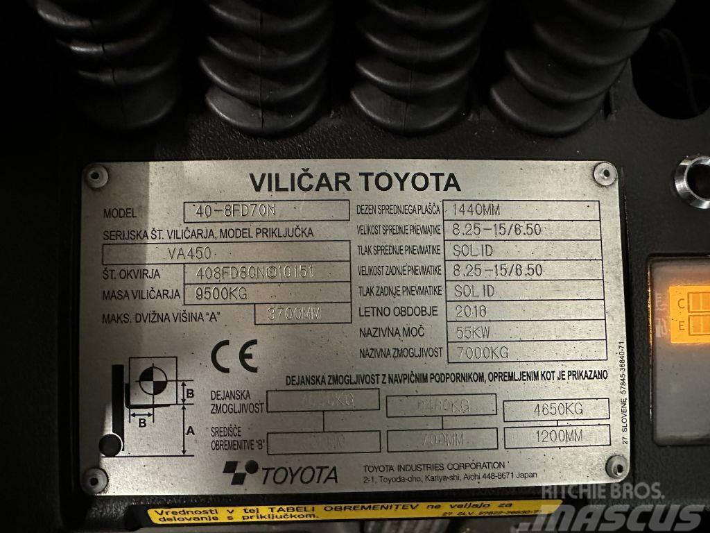 Toyota 40-8 FD 70 N Dieselstapler