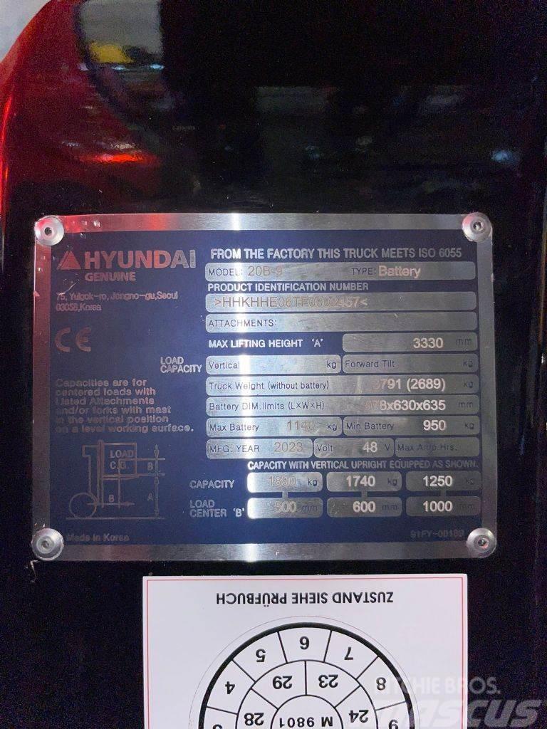 Hyundai 20B-9 Elektrostapler