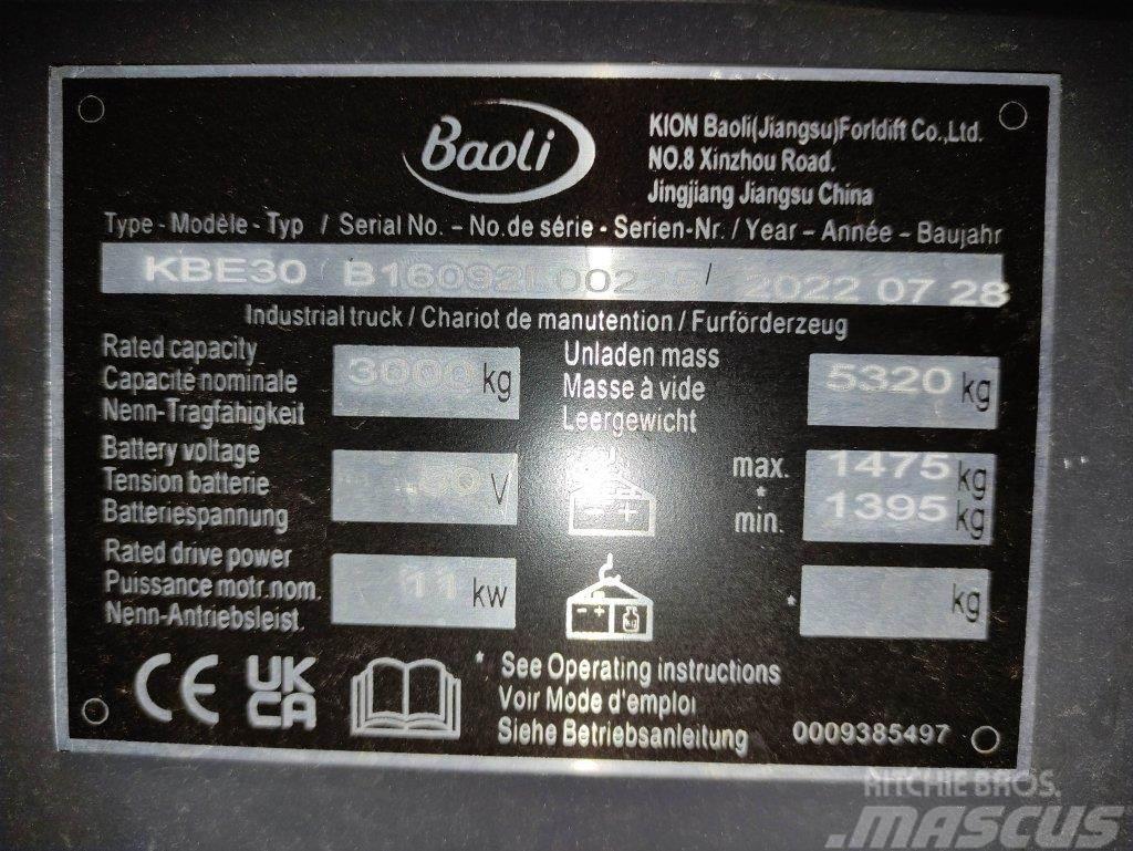 Baoli KBE30 Elektrostapler