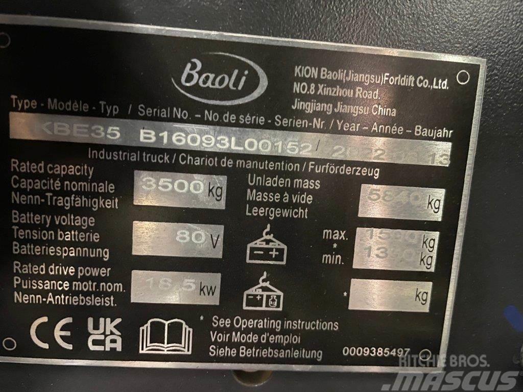 Baoli KBE35 Elektrostapler