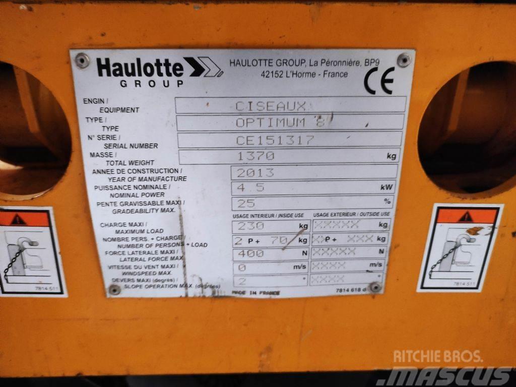 Haulotte OPTIMMM8 Scheren-Arbeitsbühnen