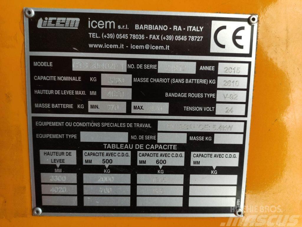 Icem CTS20/402 FT Schubmaststapler