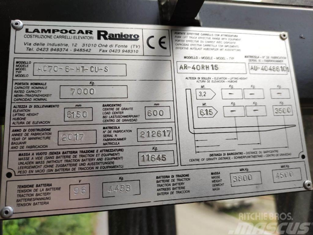  Raniero AC70-6-HT-CU-S Elektrostapler