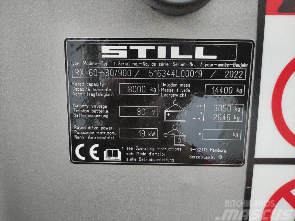 Still RX60-80/900 Elektrostapler