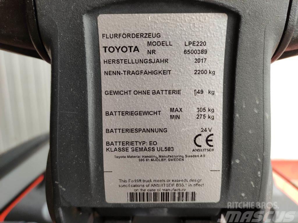 Toyota LPE220 Niedergabelstapler