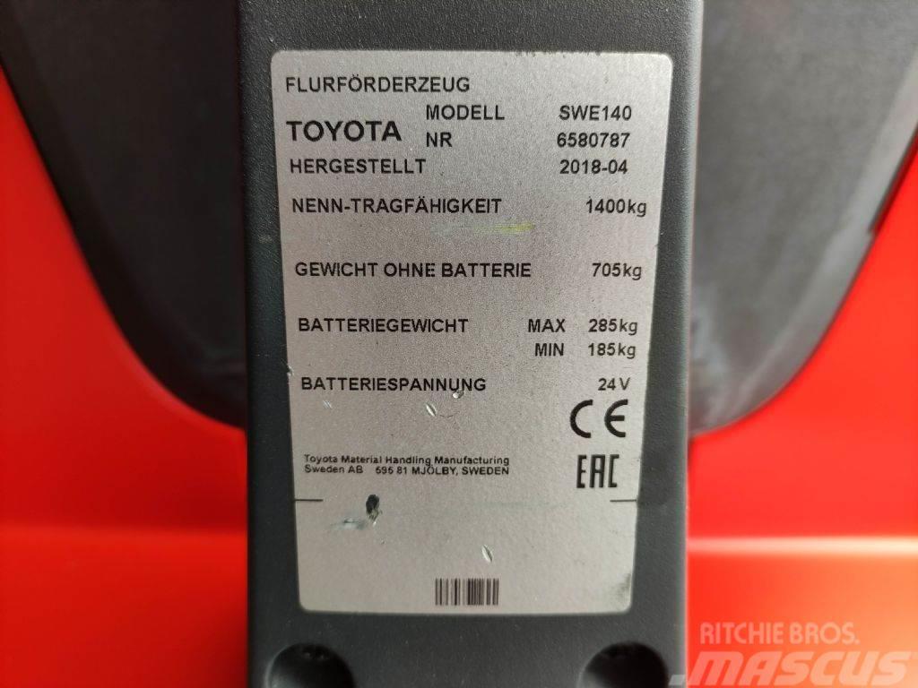 Toyota SWE140 Deichselstapler