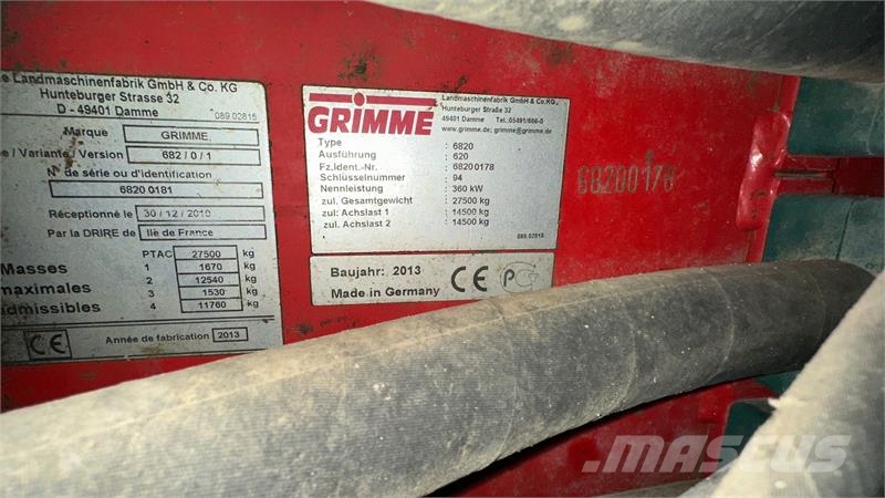 Rexor 620 Grimme Rexor 620, 2013, Rødkærsbro, Dänemark - Mascus Dänemark